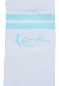 Karl Kani STRIPED 3 PACK  - Sokker - black red light blue