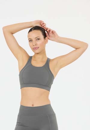 Athlecia, ATHLECIA SPORTS BRA ALIYA - Medium support sports bra - grey