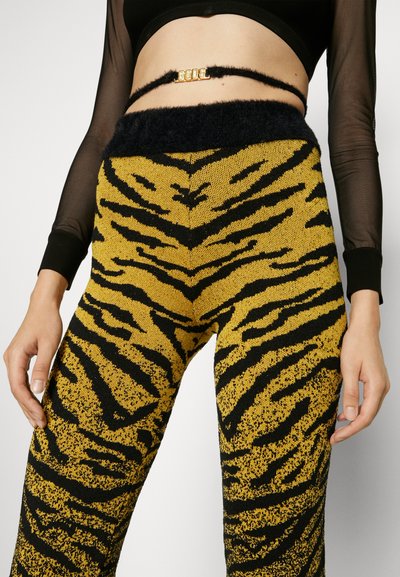 GCDS TROUSERS - Παντελόνι - yellow