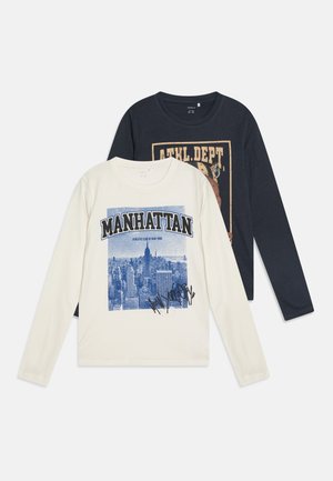 NKMORINDO 2 PACK - Långärmad tröja - india ink/jet stream