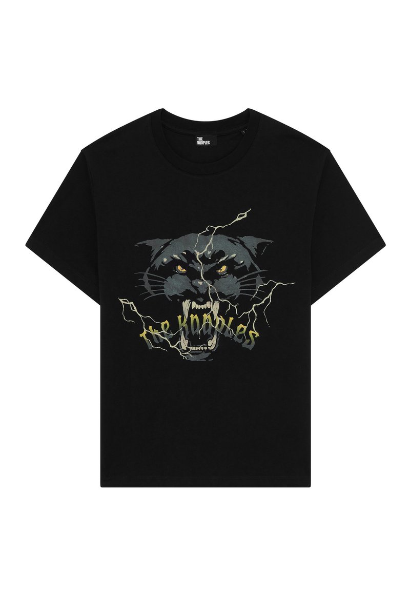 The Kooples T-shirt print zwart