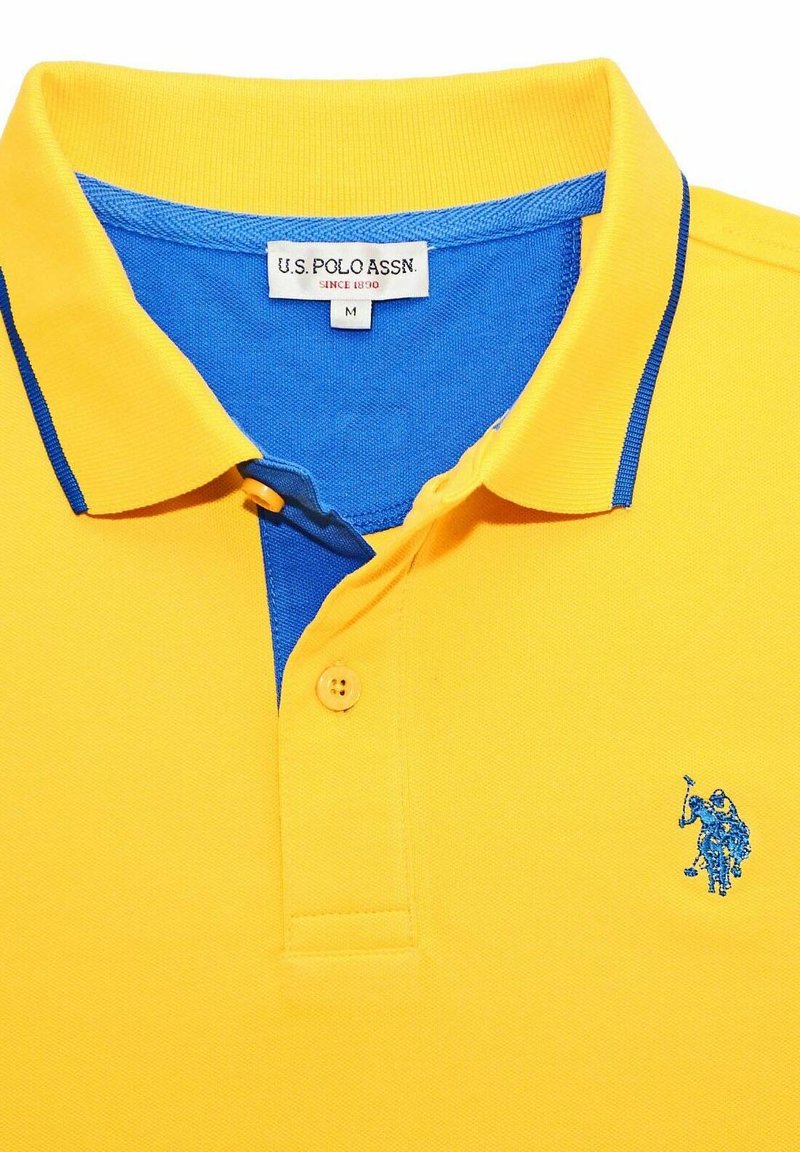 U S Polo Assn Poloshirt Gelb Zalando De