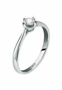 CHRIST Ring - weißgoldfarben