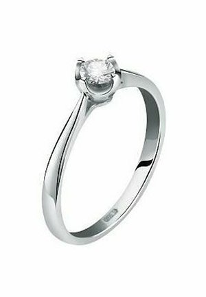 CHRIST Ring - weißgoldfarben