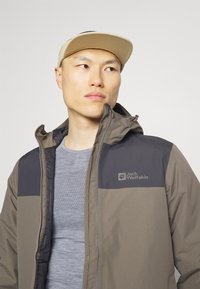 Jack Wolfskin JASPER INS M - Vinterjakker - cold coffee