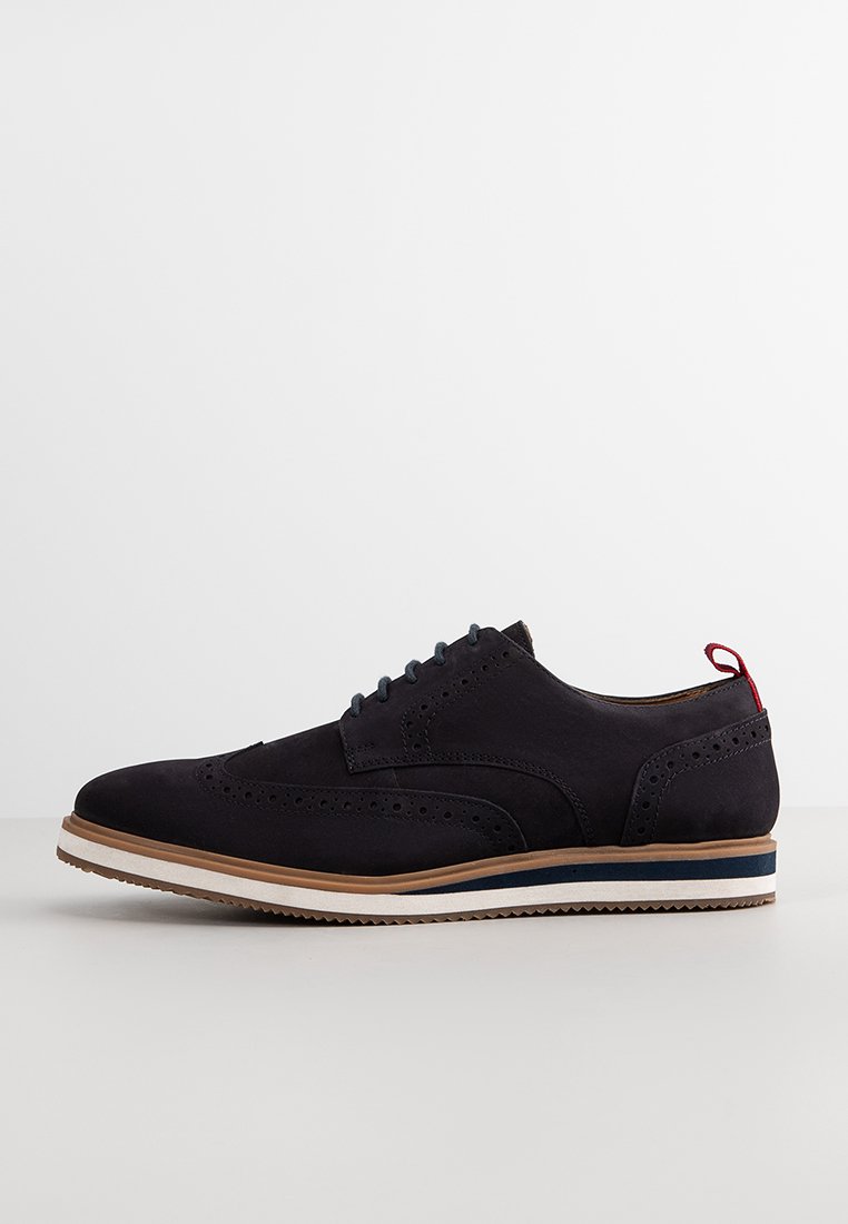 Dune London Sportieve veterschoenen donkerblauw Dune London Sportieve veterschoenen donkerblauw