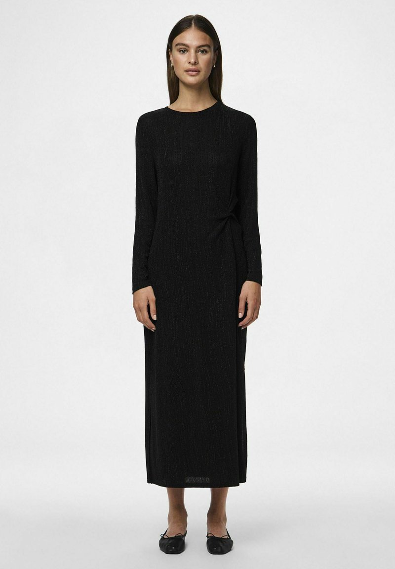 Pieces Maxikleid - black