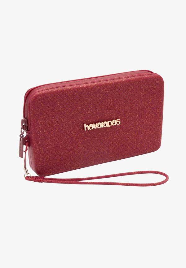 MINI BAG PLUS GLITTER UNISEX - Wallet - amaranth