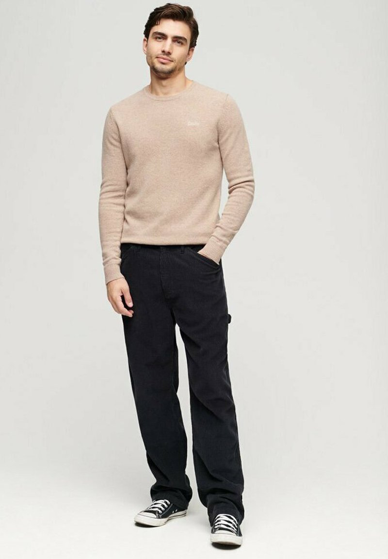 Superdry & Co GIROCOLLO L03 - Maglione - birch brown marl