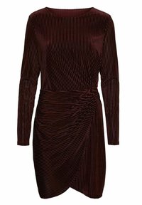 Vero Moda Pouzdrové šaty - bordeaux