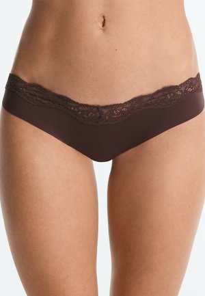 OYSHO, 3 PACK - Slip - chocolate red