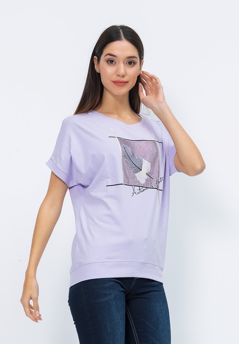 Damen T-Shirts | Felix Hardy T-Shirt print lilac/flieder - BJ98410 Damen T-Shirts | Felix Hardy T-Shirt print lilac/flieder - BJ98410