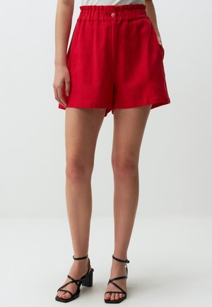 Jimmy Key HIGH WAIST - Short - red