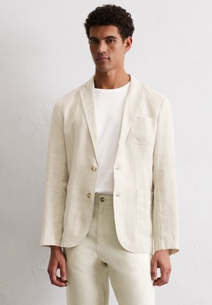 Blazer jacket - gray silk