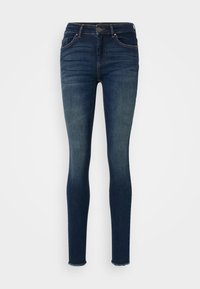 ONLBLUSH MID ANKLE - Jeans Skinny Fit - dark blue denim