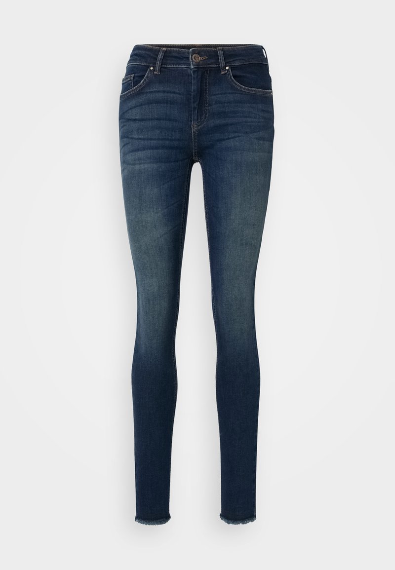 Only Tall Jeans Skinny Fit donkerblauw denim Only Tall Jeans Skinny Fit donkerblauw denim