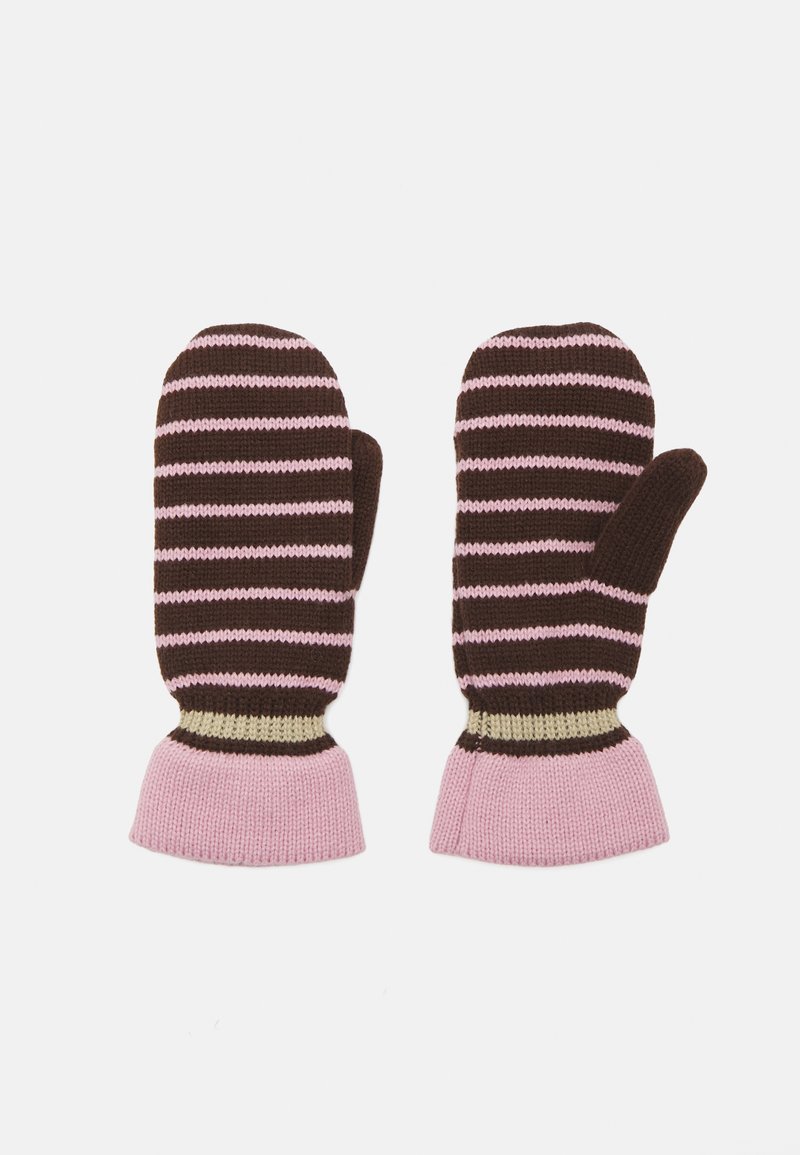 Becksöndergaard EMERALD MITTENS - Mănuși cu un deget - hot fudge brown