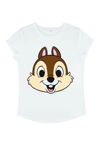 Disney MICKEY & FRIENDS CHIP BIG FACE - T-shirt z nadrukiem