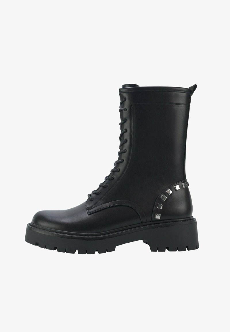 Nine West SALLEZ - Stivaletti stringati - black