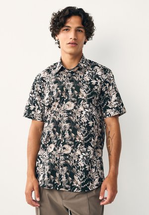 REGULAR FIT - Srajca - black mono