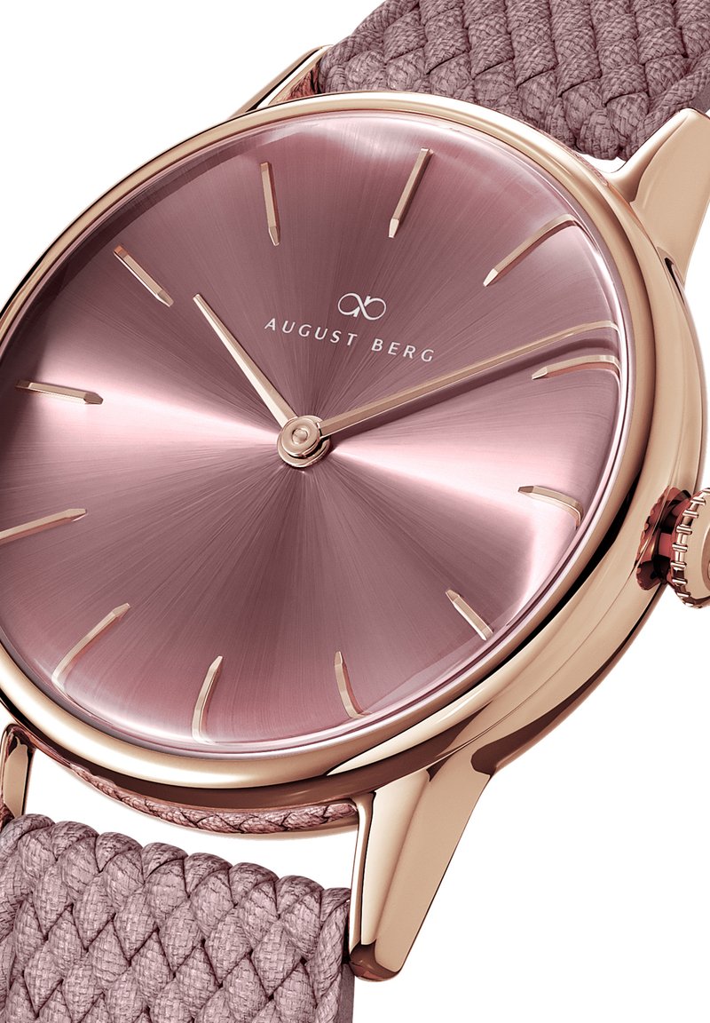 Herren Analoguhren | August Berg UHR SERENITY ASH & ORCHID PERLON 32MM Uhr orchid/pink - CA13569 Herren Analoguhren | August Berg UHR SERENITY ASH & ORCHID PERLON 32MM Uhr orchid/pink - CA13569