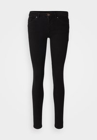 ONLCORAL LIFE POWER - Jeans Skinny Fit - black denim