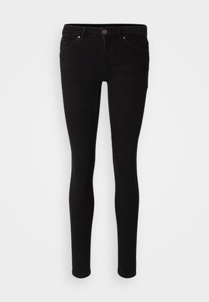 ONLY ONLCORAL LIFE POWER - Jeans Skinny Fit - black denim