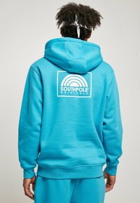 Southpole Mikina s kapucňou - reefblue