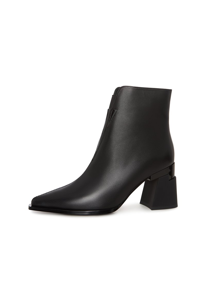 Cesare Gaspari BLOCK WITH FRONT ZIPPER - High heeled ankle boots ...