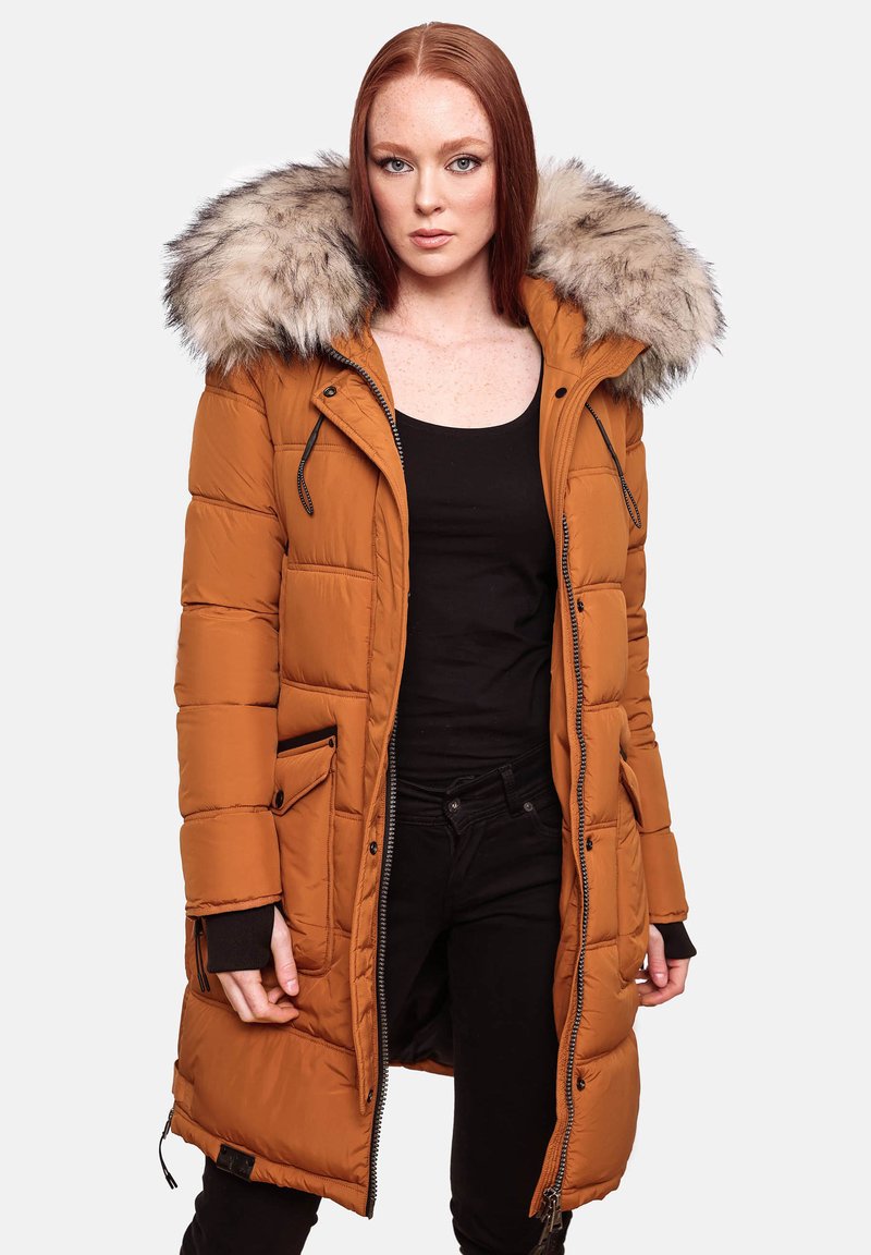 Marikoo CHASKAA - Wintermantel - rusty cinnamon