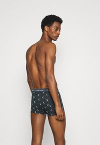 Calvin Klein Underwear LOW RISE TRUNK STRETCH 3 PACK - Cuecas boxer - hemispere blue/black