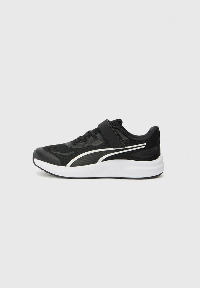 PUMA SKYROCKET 2 UNISEX - Road running shoes - black/white/silver-coloured