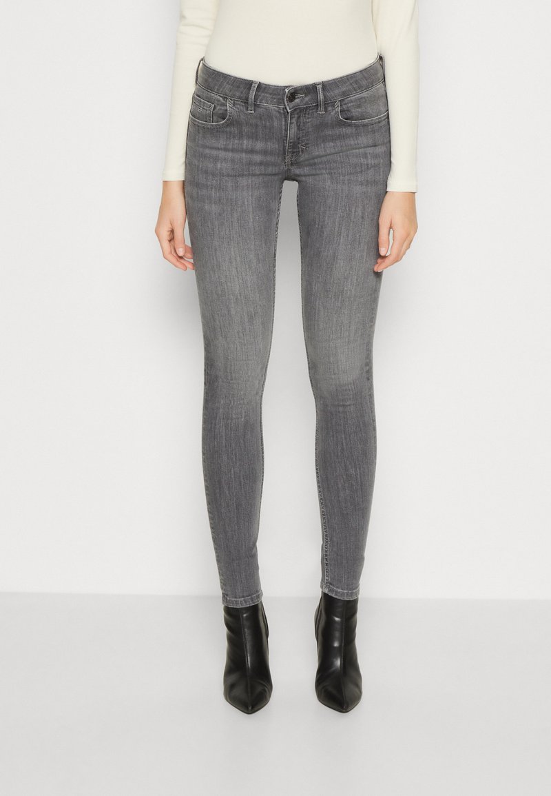 Esprit Jeans Skinny Fit saluda grey/grey denim Zalando.dk