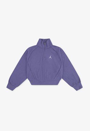 Jordan QUARTER ZIP - Melegítőfelső - dusty amethyst