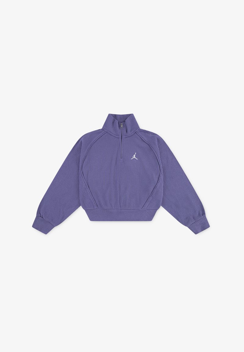 Jordan QUARTER ZIP - Camisola - dusty amethyst