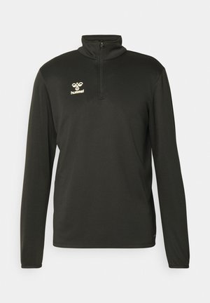 Hummel ESSENTIAL HALF ZIP - Μπλούζα με μακριά μανίκια - black