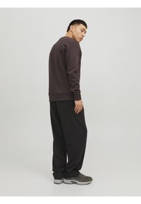 Jack & Jones JJESTAR CREW NECK - Sudadera - seal brown