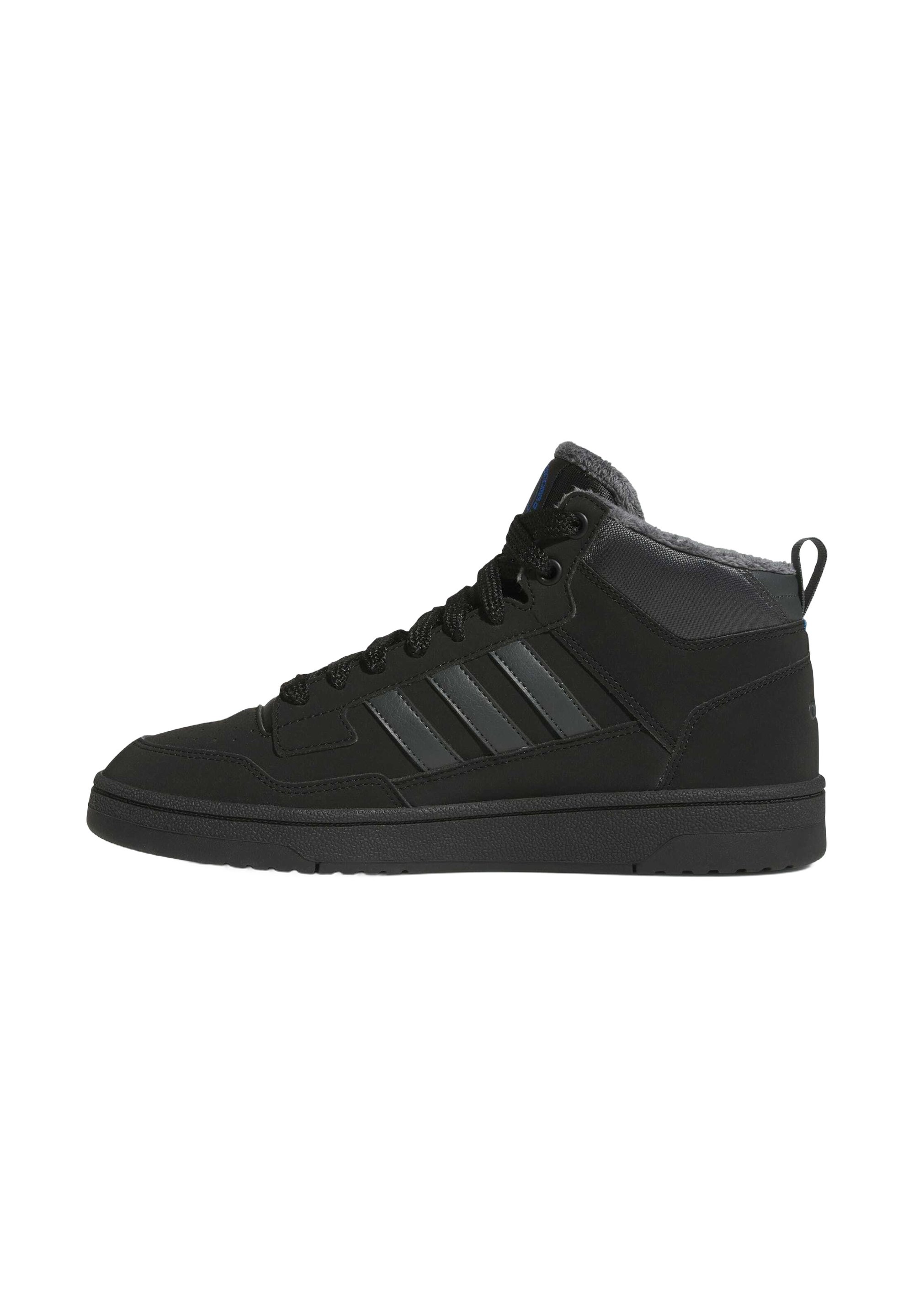 adidas gazelle silver green womens adidas Turnaround Winterized Mid Top - Black/Grey/Black main image 1