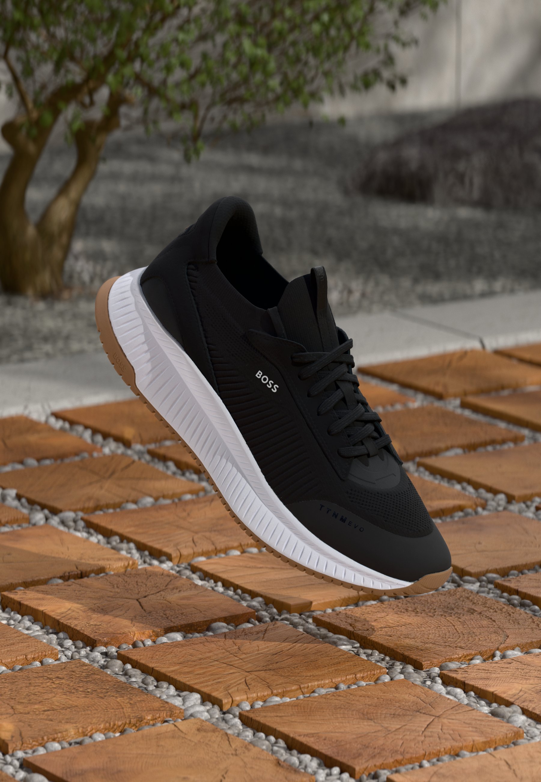 BOSS SLON Sneaker low charcoal/anthrazit Zalando