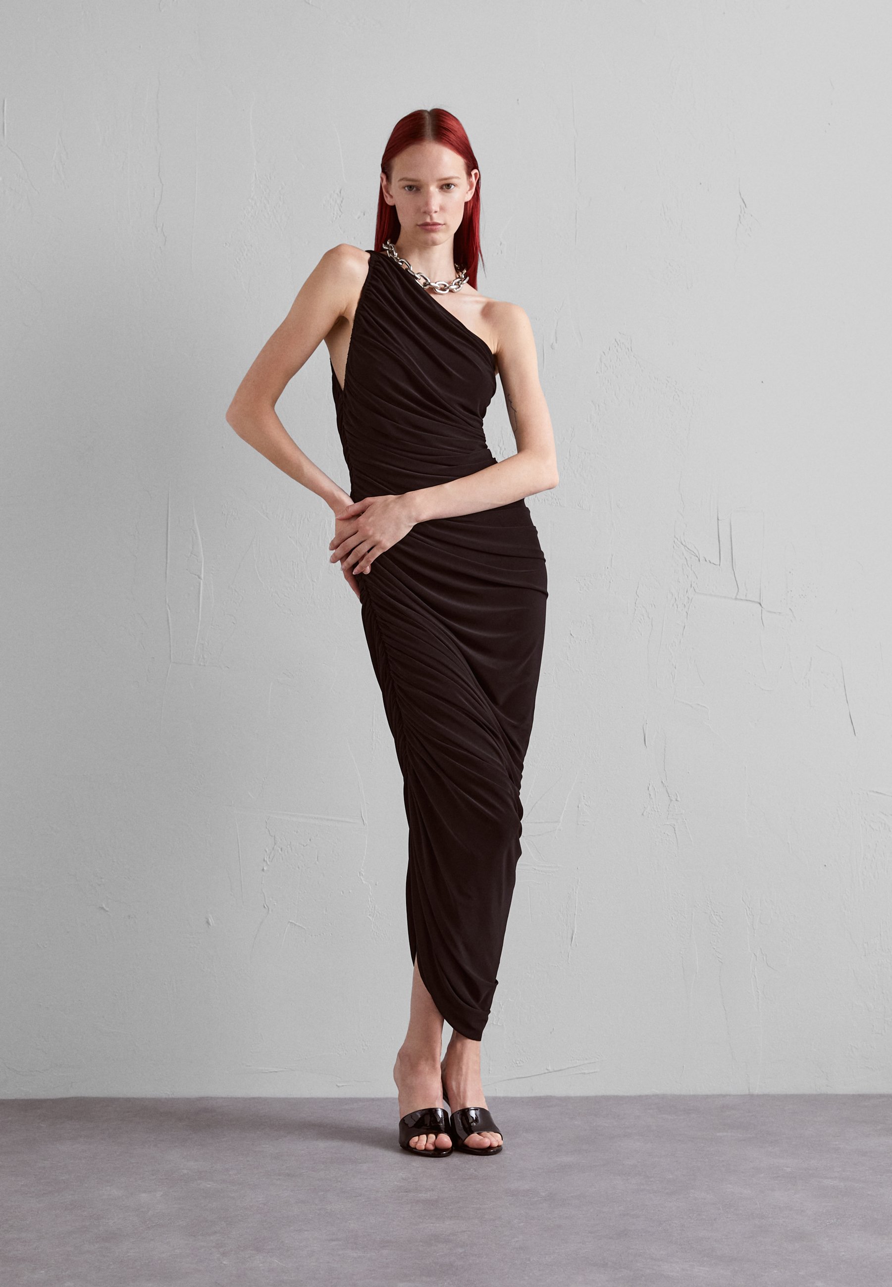 Norma Kamali DIANA GOWN - Jersey dress - black - Zalando