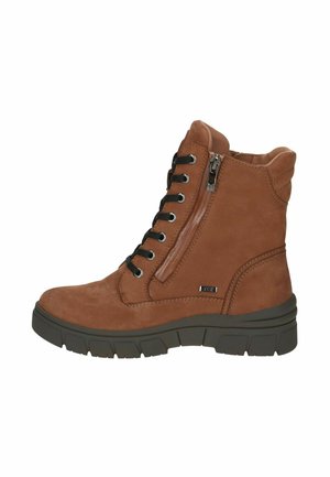 Bottes de neige - cognac nubuc