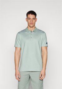 adidas Golf BASE BEYOND TEXTURED - Polotričko - silver green