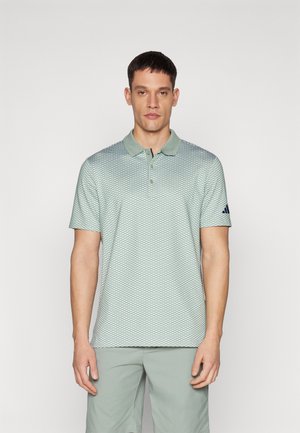 adidas Golf BASE BEYOND TEXTURED - Polo krekls - silver green