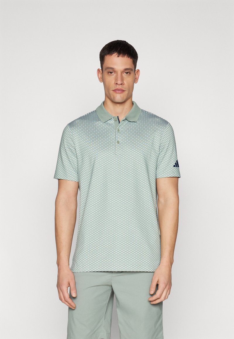 adidas Golf BASE BEYOND TEXTURED - Polotričko - silver green