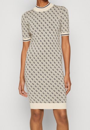 Robe fourreau - taupe