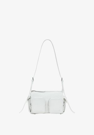 SMALL WITH POCKETS - Schoudertas - white