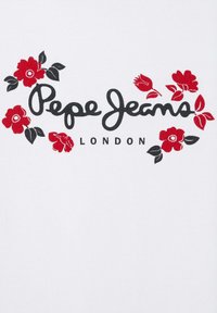Pepe Jeans MAISIE - Triko s potiskem - white