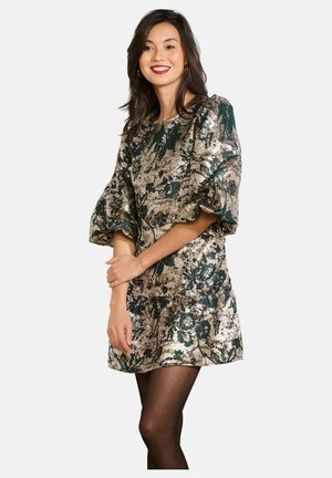 Cocktailjurk - bottle green