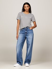 Tommy Hilfiger REGULAR FIT - T-shirt con stampa - medium heather grey