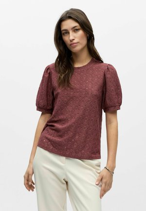 OBJLAILA NOOS - T-shirt con stampa - rose brown